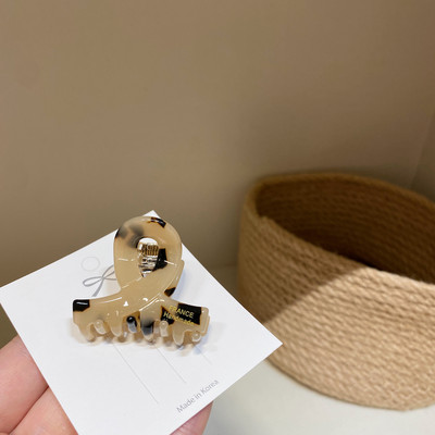 HUANZHI Vintage coreeană drăguț acetat ace de păr jumătate de păr prinde breton clemă de prindere mini clemă rechin pentru femei fete accesoriu de păr