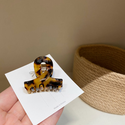 HUANZHI Vintage coreeană drăguț acetat ace de păr jumătate de păr prinde breton clemă de prindere mini clemă rechin pentru femei fete accesoriu de păr