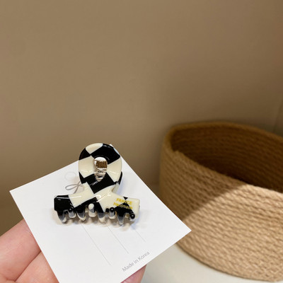 HUANZHI Vintage coreeană drăguț acetat ace de păr jumătate de păr prinde breton clemă de prindere mini clemă rechin pentru femei fete accesoriu de păr