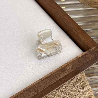 HUANZHI Vintage coreeană drăguț acetat ace de păr jumătate de păr prinde breton clemă de prindere mini clemă rechin pentru femei fete accesoriu de păr