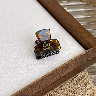 HUANZHI Vintage coreeană drăguț acetat ace de păr jumătate de păr prinde breton clemă de prindere mini clemă rechin pentru femei fete accesoriu de păr