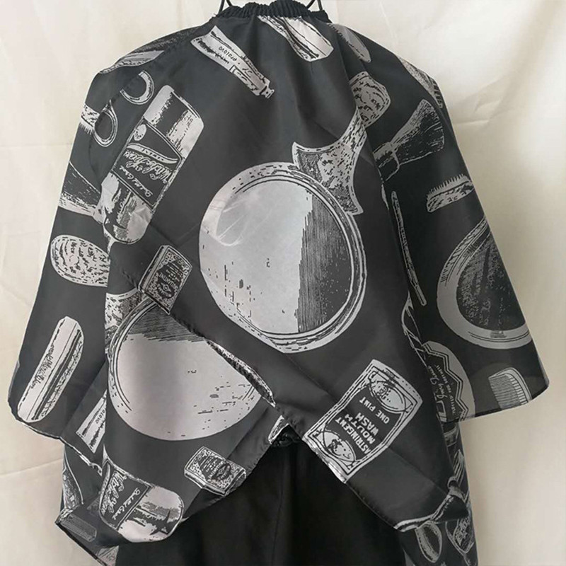 1Gb Matu griešana Apmetnis Permas Šalle Barber Cape Matu griešanas halāts Priekšauts Ūdensizturīgs frizieris Apmetnis Priekšauts Matu griešanas instrumenti