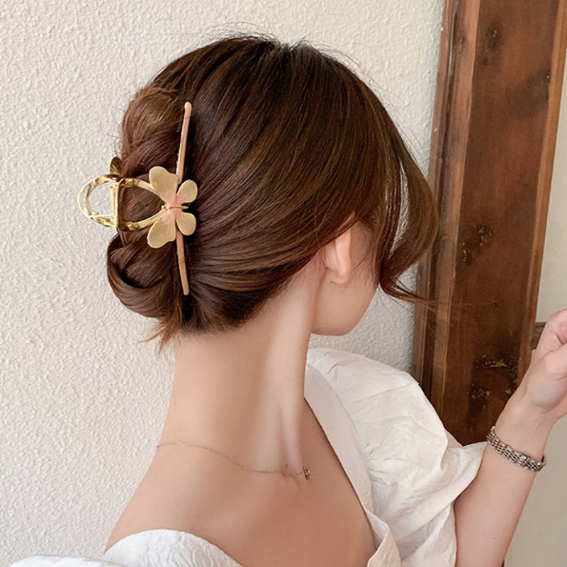 Badu.bg Нови дамски метални щипки за коса, елегантни луксозни щипки за ...