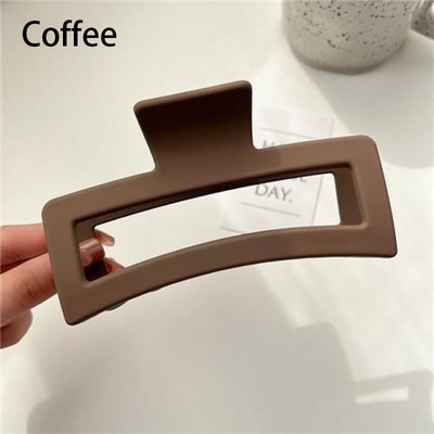 Gheare pentru cleme de păr de crab mare, supradimensionate, de modă, pentru femei, fete, accesorii de păr elegante, clemă de rechin, agrafe, accesorii pentru cap