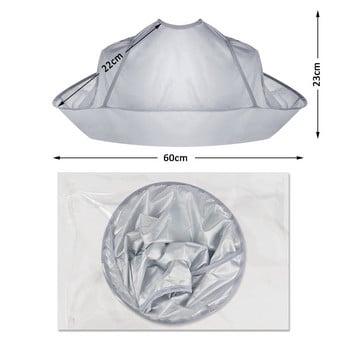 Сгъваема наметка за салон за подстригване, наметало, бръснарска престилка за мъже, водоустойчива подстригваща подстригваща покривка, бръснарски аксесоари
