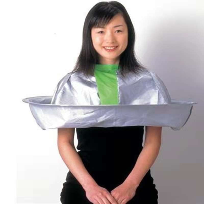Sklopiva pregača za odrasle Kaput za šišanje Plašt Frizerski salon za brijanje Stilisti Kišobran Pelerina Plašt za šišanje Štitnik za čišćenje u kućanstvu