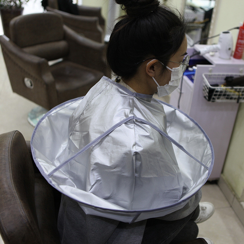 Sklopiva pregača za odrasle Kaput za šišanje Plašt Frizerski salon za brijanje Stilisti Kišobran Pelerina Plašt za šišanje Štitnik za čišćenje u kućanstvu