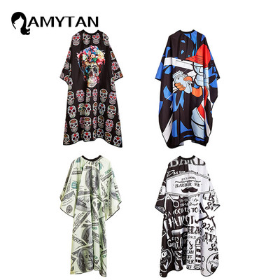 Delantal Barba Fodrászat Fodrász Cape Chunya Textil Fodrász Kötény Fodrászat Hajvágó Kötények Pro szalon Styling Tool