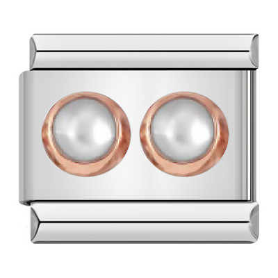 Hapiship uus mood koer nurk tiib armastus pimestav CZ itaalia võlu sobiv 9 mm käevõru roostevabast terasest ehete valmistamine DJ223