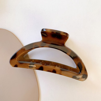 Bilandi Elegantna kopča za kosu s uzorkom leoparda Velika acetatna kopča za kosu Ukosnice za žene Djevojački dodaci za kosu Napraviti frizuru