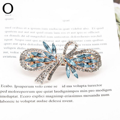 2022 Cvjetne kristalne proljetne kopče za kosu za žene Cvjetne ukosnice Ukosnice Rhinestones Leptir hvataljka za kosu Dodatak za frizuru