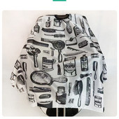 Krpa za šišanje Ručno ogledalo Češalj Sušilo za kosu Krpa za šišanje Tiskanje Šišanje Krpa za šišanje Kosa za šišanje Vodootporna krpa