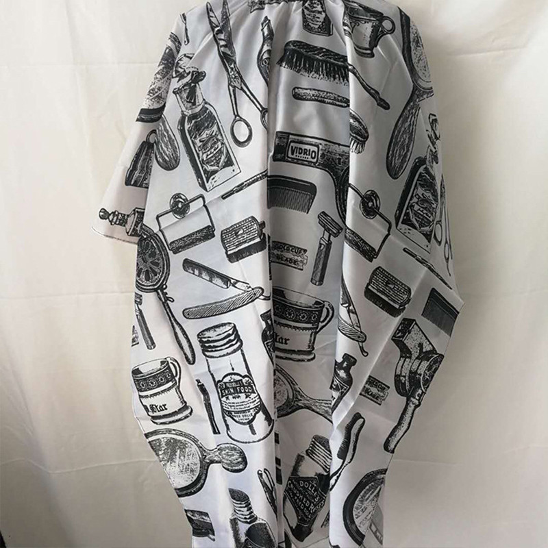 Krpa za šišanje Ručno ogledalo Češalj Sušilo za kosu Krpa za šišanje Tiskanje Šišanje Krpa za šišanje Kosa za šišanje Vodootporna krpa