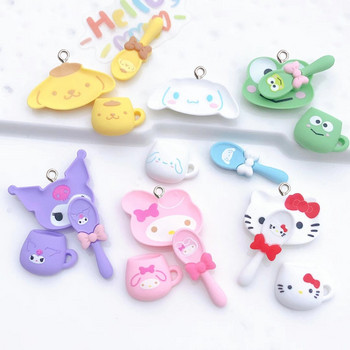 10Pcs Simulation Cartoon Animal Plate Resin Charms Μενταγιόν με λουράκι τηλεφώνου DIY Μπρελόκ Σκουλαρίκι Κολιέ Κοσμήματα Στολίδι Αξεσουάρ