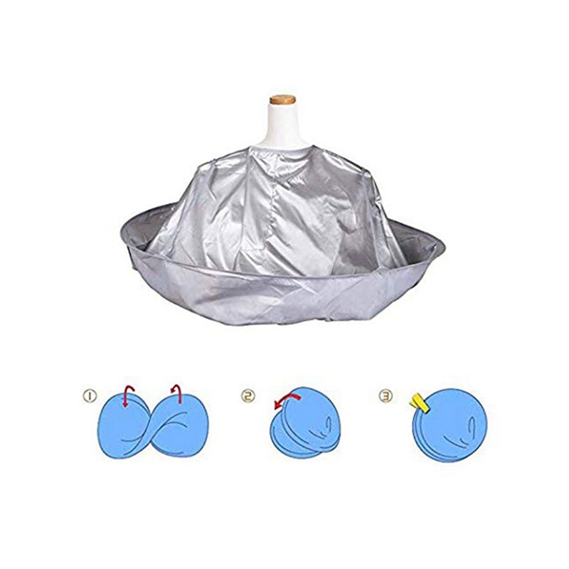 AD-Hair kiegészítők Hajpakolás barkács Hajvágás Köpeny Esernyő Cape Szalon Fodrász Otthoni Fodrászat Köpeny Takaró Kendő