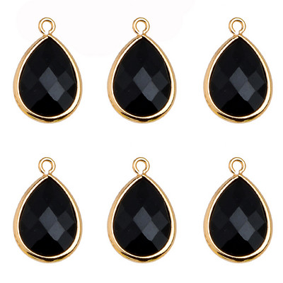 10 kom. Glamurozne, luksuzne ogrlice s dragim kamenjem u obliku kapljice, narukvice, ženski dodaci za izradu nakita, ručno izrađene DIY naušnice, privjesci