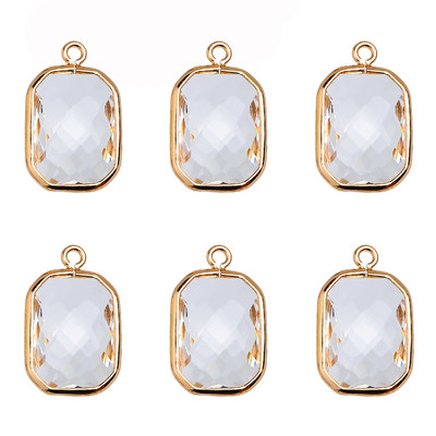 10 kom. Glamurozne, luksuzne ogrlice s dragim kamenjem u obliku kapljice, narukvice, ženski dodaci za izradu nakita, ručno izrađene DIY naušnice, privjesci