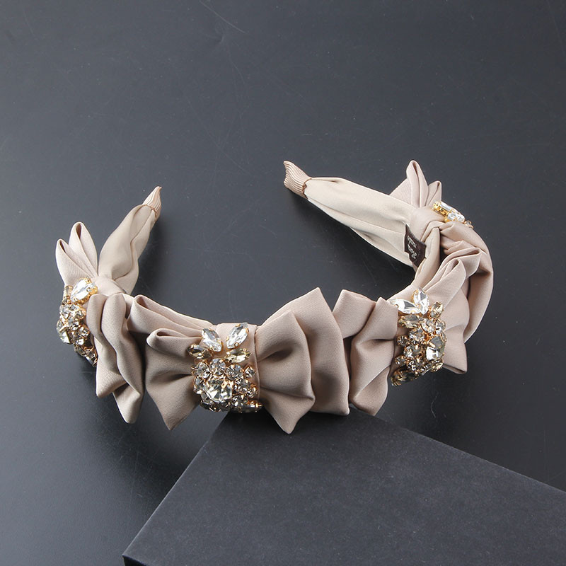 Nova modna tkana tkanina Geometrijski dodaci za kosu s intarzijama od vještačkih dijamanata Ženska maturalna večer Ulično pucanje Trend Traka za glavu Pokrivala za glavu 859