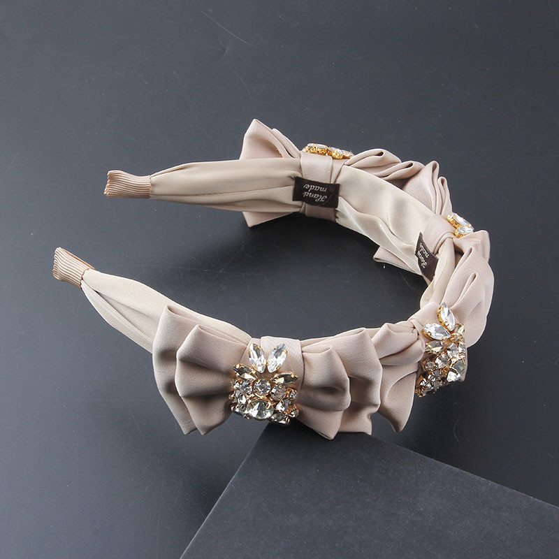 Nova modna tkana tkanina Geometrijski dodaci za kosu s intarzijama od vještačkih dijamanata Ženska maturalna večer Ulično pucanje Trend Traka za glavu Pokrivala za glavu 859