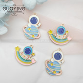 10 komada Crtani privjesak od legure Privjesak za naušnice iz crtanog astronauta DIY Privjesak za ključeve Privjesak za nakit Privjesci za naušnice