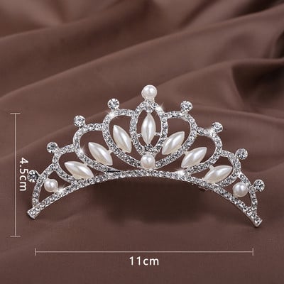 Elegáns Esküvői Menyasszonyi Gyöngy Hajcsat Hajfésű Virág Kristály Hajkapcsok Koszorúslány Haj Ékszer Kiegészítők Női Díszek