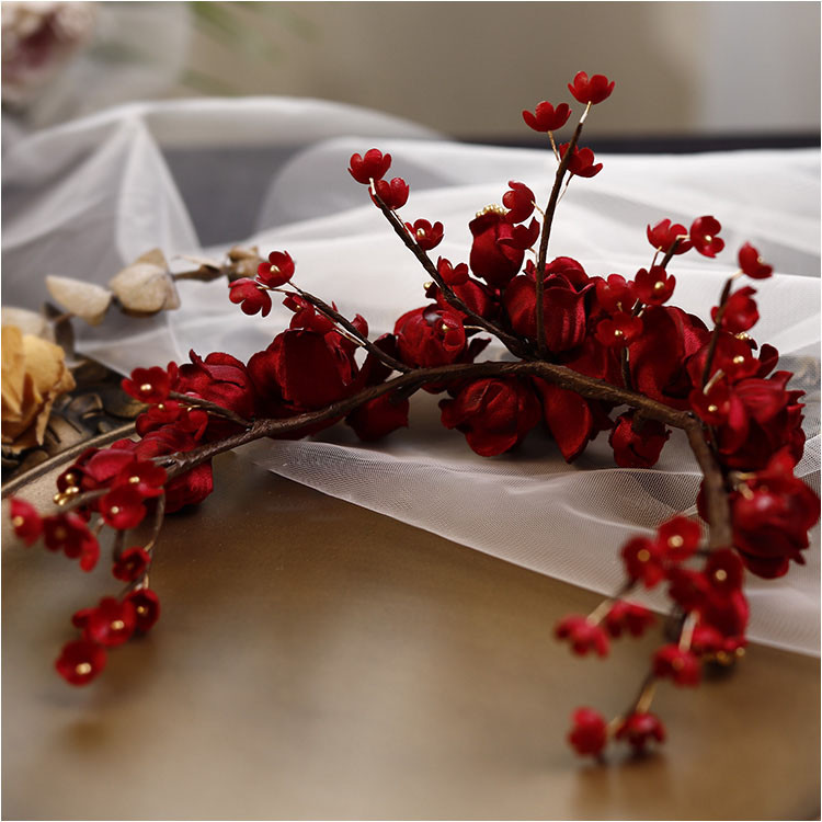 CC Virág Hajpántok Esküvői Haj Kiegészítők Női Fejdísz Menyasszonyi Fejdísz Menyasszonyi ruha 100% kézzel készített fejpántok Fülbevaló xy483