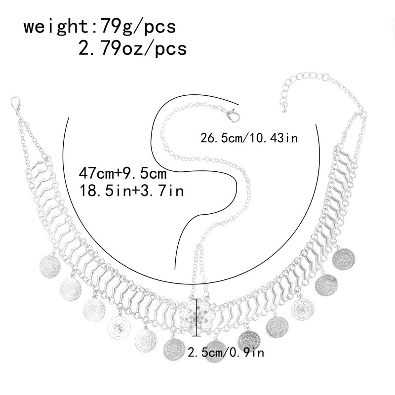 India juukseaksessuaarid Münt Tutt Tantsupea Ketid Peapaelad Nikerdatud lillega Kristallpeakate Mustlaste Araabia Peo Juukseehted