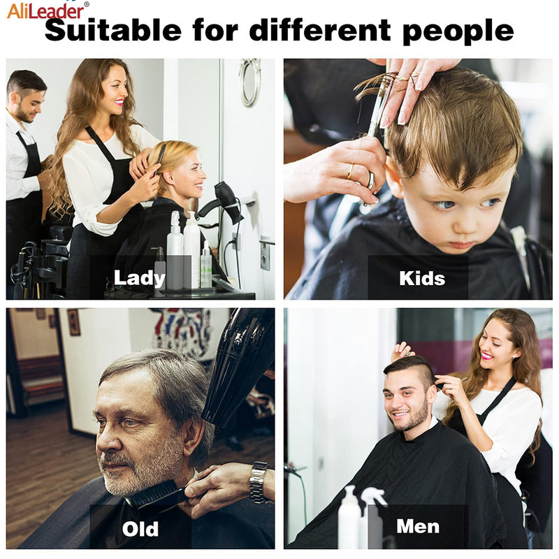 Veleprodajna haljina Šišanje Pregača Frizerski omot Brijač Dječji frizerski salon Krpa Šampon Stiliziranje pregača Pelerine za žene Muškarci