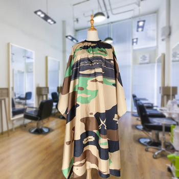 Επαγγελματική νάιλον κομμωτική φόρεμα κουρευτικής ποδιά Cape για παιδιά και ενήλικες Cape Pro Salon Styling Tool Gown Πανί