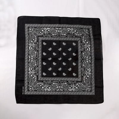 Divat Uniszex Bandana Sál Hip Hop Túrázás Fejkendő Csukló Pamut négyzet Kendő Kesudió mintás Haj Kiegészítők Turbán
