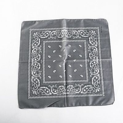 Divat Uniszex Bandana Sál Hip Hop Túrázás Fejkendő Csukló Pamut négyzet Kendő Kesudió mintás Haj Kiegészítők Turbán