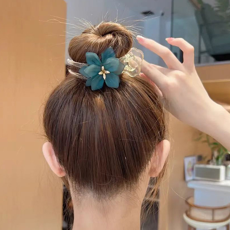 Nove kopče s kandžama u obliku cvijeta za žene Djevojke Ukosnice s visokim repom Svakodnevni život Party kopča za kosu Modna pokrivala za glavu Dodaci za kosu