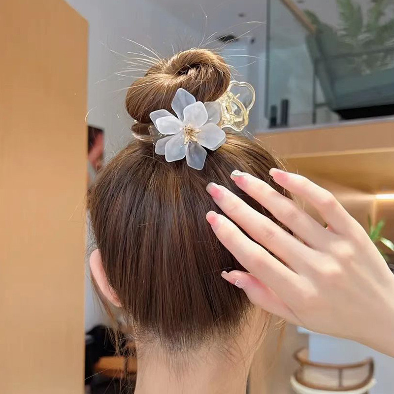 Nove kopče s kandžama u obliku cvijeta za žene Djevojke Ukosnice s visokim repom Svakodnevni život Party kopča za kosu Modna pokrivala za glavu Dodaci za kosu