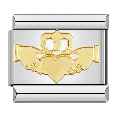 Hapiship originali Daisy Moon Star Tree piniginė Blizganti CZ Italų Links Charm Fit 9mm nerūdijančio plieno apyrankė pasidaryk pats DJ423