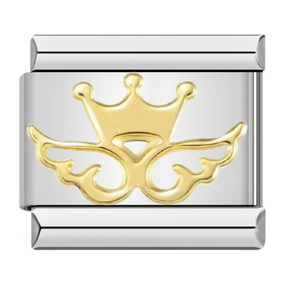 Hapiship originali Daisy Moon Star Tree piniginė Blizganti CZ Italų Links Charm Fit 9mm nerūdijančio plieno apyrankė pasidaryk pats DJ423