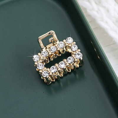 Vintage Pearl Hair Claw Női Lányoknak Retro Strasszos Rák Karom Clip kis hajtűk Haj Rák Gyermek haj Kiegészítők