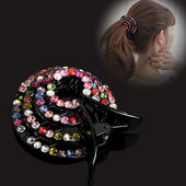 Korejska modna kristalna kandža za kosu za žene Držač za konjski rep Ball Head Punđa Maker Šiljajuće kopče za kosu Ukosnice Dodaci za kosu