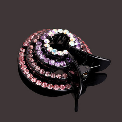 Korejska modna kristalna kandža za kosu za žene Držač za konjski rep Ball Head Punđa Maker Šiljajuće kopče za kosu Ukosnice Dodaci za kosu