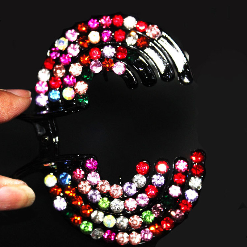 Korejska modna kristalna kandža za kosu za žene Držač za konjski rep Ball Head Punđa Maker Šiljajuće kopče za kosu Ukosnice Dodaci za kosu