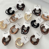 4 τμχ Γυναικεία λαστιχένια λάστιχα ελαστικά κορδέλες μαλλιών Bowknot band Ponytail Holder Σχοινιά για μαλλιά Αξεσουάρ κεφαλόδεσμος Αξεσουάρ μόδας για κορίτσια