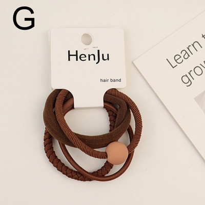 4 τμχ Γυναικεία λαστιχένια λάστιχα ελαστικά κορδέλες μαλλιών Bowknot band Ponytail Holder Σχοινιά για μαλλιά Αξεσουάρ κεφαλόδεσμος Αξεσουάρ μόδας για κορίτσια