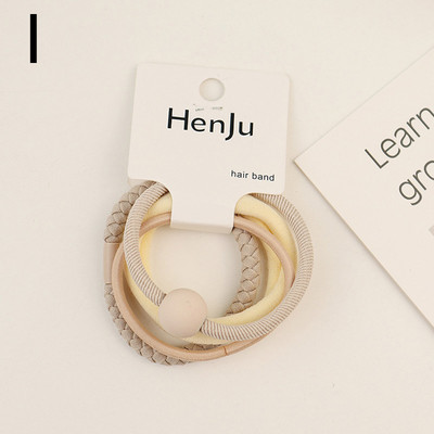 4 τμχ Γυναικεία λαστιχένια λάστιχα ελαστικά κορδέλες μαλλιών Bowknot band Ponytail Holder Σχοινιά για μαλλιά Αξεσουάρ κεφαλόδεσμος Αξεσουάρ μόδας για κορίτσια