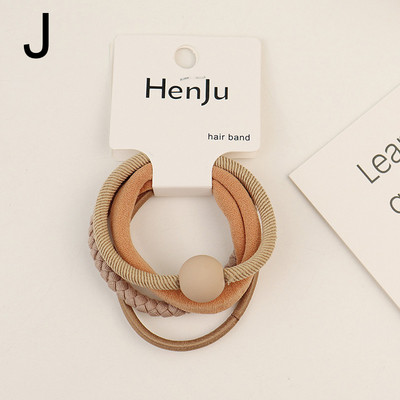 4 τμχ Γυναικεία λαστιχένια λάστιχα ελαστικά κορδέλες μαλλιών Bowknot band Ponytail Holder Σχοινιά για μαλλιά Αξεσουάρ κεφαλόδεσμος Αξεσουάρ μόδας για κορίτσια