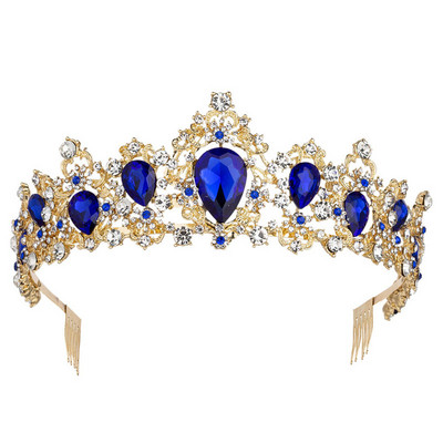 Puošnios rožinės spalvos krištolo karūna karališkosios karalienės tiaros galvos juostos mergaitėms išleistuvių nuotakų karūnos nuotakos diadem vestuviniai plaukų papuošalai