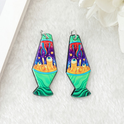 10kom privjesaka za putovanje u svemir Crtani svemirac dizajnira akrilne astronautske nalaze za nakit za naušnice za ogrlicu Diy izrada 45*24 MM