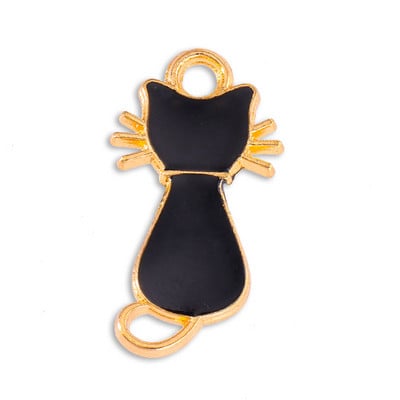 Mješoviti šareni emajl, 35 stilova, mačka, životinjska legura, šarm za izradu nakita, DIY narukvica, ogrlica, privjesak, dodaci, veleprodaja