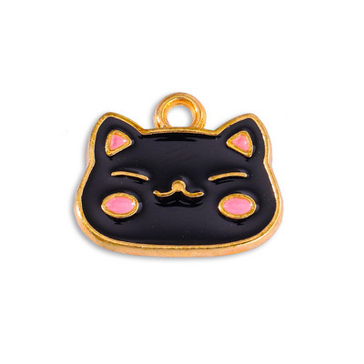 Mješoviti šareni emajl, 35 stilova, mačka, životinjska legura, šarm za izradu nakita, DIY narukvica, ogrlica, privjesak, dodaci, veleprodaja