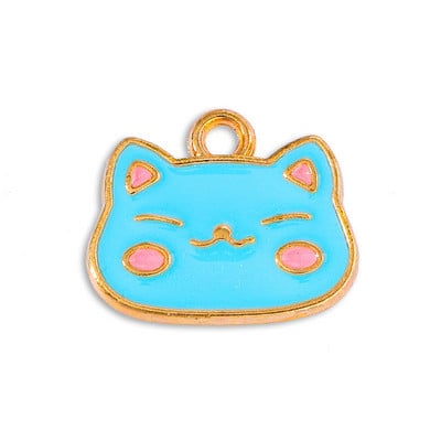 Mješoviti šareni emajl, 35 stilova, mačka, životinjska legura, šarm za izradu nakita, DIY narukvica, ogrlica, privjesak, dodaci, veleprodaja