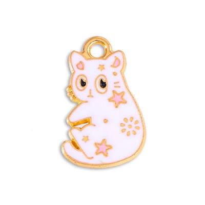 Mješoviti šareni emajl, 35 stilova, mačka, životinjska legura, šarm za izradu nakita, DIY narukvica, ogrlica, privjesak, dodaci, veleprodaja