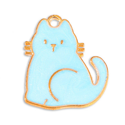 Mješoviti šareni emajl, 35 stilova, mačka, životinjska legura, šarm za izradu nakita, DIY narukvica, ogrlica, privjesak, dodaci, veleprodaja